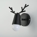 Бра с рожками DEER A Black