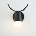 Бра с рожками DEER A Black