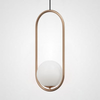 Подвесной светильник Matthew McCormick hoop 50 Бронза MILA Pendant