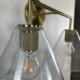 Бра RH Utilitaire Funnel Shade Double Sconce Brass