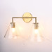 Бра RH Utilitaire Funnel Shade Double Sconce Brass