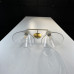 Бра RH Utilitaire Funnel Shade Double Sconce Brass