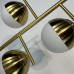 Торшер Geneva Glass Floor Lamp Triple 