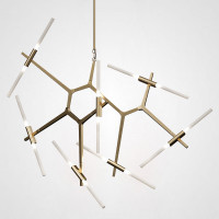 Люстра Агнес Chandelier Summer 14 Gold