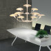 Люстра на штанге SHELT D83 Black