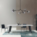 Люстра Адель Branching Bubble Chandelier L3 Black Transparent