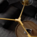 Люстра Адель Branching Bubble Chandelier L3 Black Transparent