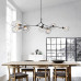 Люстра Адель Branching Bubble Chandelier L3 Black Transparent