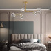 Люстра Адель Branching Bubble Chandelier L3 Black Transparent