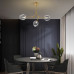 Люстра Адель Branching Bubble Chandelier L3 Black Transparent