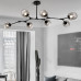 Люстра Адель Branching Bubble Chandelier L3 Black Transparent