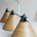 Подвесной реечный светильник CONE 4 Black