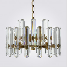 Люстра RH BONNINGTON Chandelier natural brass D800