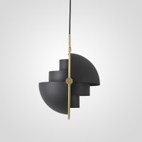 Люстра Louis Weisdorff Gubi Multi-lite Suspension Lamp Black
