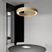 Подвесной кольцевой светильник RANGE 1 D55 Black walnut