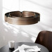 Подвесной кольцевой светильник RANGE 1 D55 Black walnut