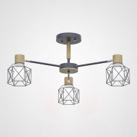 Потолочная люстра CORF B3 Gray 3 lamps