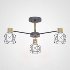 Потолочная люстра CORF B3 Gray 3 lamps