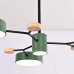 Люстра на штанге MEADE 4 lamps Green