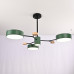 Люстра на штанге MEADE 4 lamps Green
