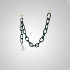 Подвесной светильник CHAIN 2 green