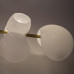 Бра White glass trap 5 Wall Lamp