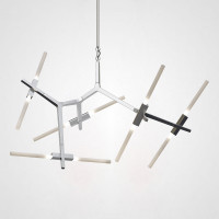Люстра Агнес Chandelier Summer 10 Silver