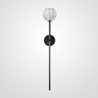 Бра RH Boule de Cristal Long Sconce Brass