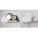 Бра с полкой Серое Облако Wall Lamp Gray Cloud