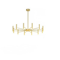 Люстра POP P40 Chandelier 12 lamps D100 Mod.A Gold