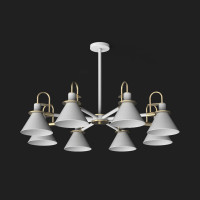 Люстра на штанге CODA D94 White