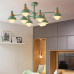Люстра на штанге FANTA A 8 lights Green