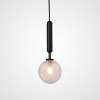 Подвесной светильник RAFFIN Black/Transparent