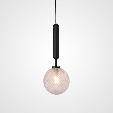 Подвесной светильник RAFFIN Black/Transparent
