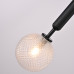 Подвесной светильник RAFFIN Black/Transparent
