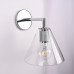 Бра RH Utilitaire Funnel Shade Single Sconce Silver
