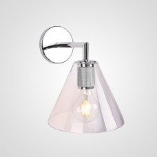 Бра RH Utilitaire Funnel Shade Single Sconce Silver