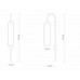 Бра ARTICOLO float Wall Sconce Black
