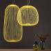 Подвесной светильник SPOKES D32 Yellow