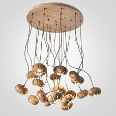 Люстра Louis Wood Led D30 Dark wood