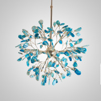 Потолочная люстра AGATE 8 L12 Blue