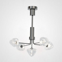 Люстра на штанге ICE 5 lamps Black