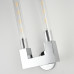 Бра CANELLE wall lamp DOUBLE Sconces Chrome