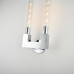 Бра CANELLE wall lamp DOUBLE Sconces Chrome
