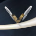 Подвесной светильник BABETTA RING 1 L280 brass 4000К