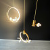 Подвесной светильник BABETTA RING 1 L280 brass 4000К