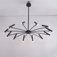 Люстра POP P40 Chandelier 12 lamps D100 Mod.A Black