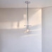 Подвесной светильник RH Utilitaire Disk Shade Pendant Silver