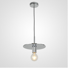 Подвесной светильник RH Utilitaire Disk Shade Pendant Silver