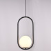 Подвесной светильник Matthew McCormick hoop 40 Black MILA Pendant
